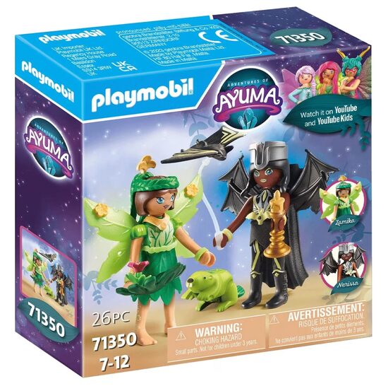 Playmobil lego constructor Ayuma Forest Fairy and Bat, 71350, 26 pcs